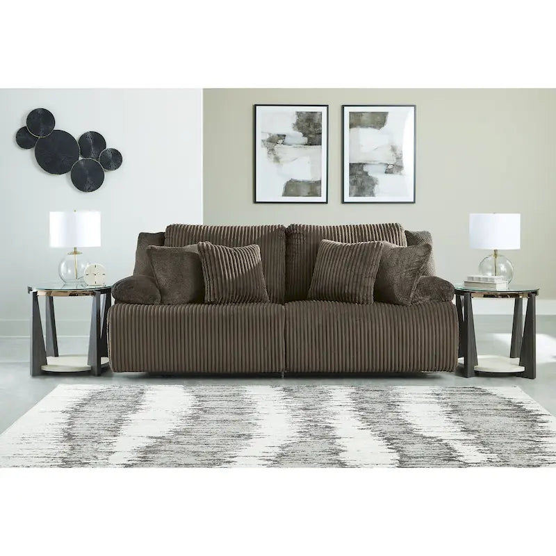 Signature Design by Ashley Top Tier 2-Piece Reclining Sectional Loveseat - 92W x 40D x 41H