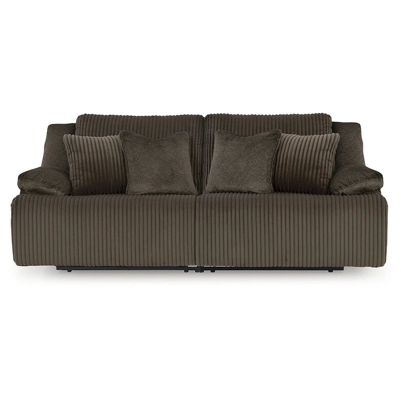 Signature Design by Ashley Top Tier 2-Piece Reclining Sectional Loveseat - 92W x 40D x 41H