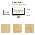 Retro 7-piece Rubber Wood Dining Set with 72 Extendable Butterfly Leaf Table and 6 Upholstered Chairs