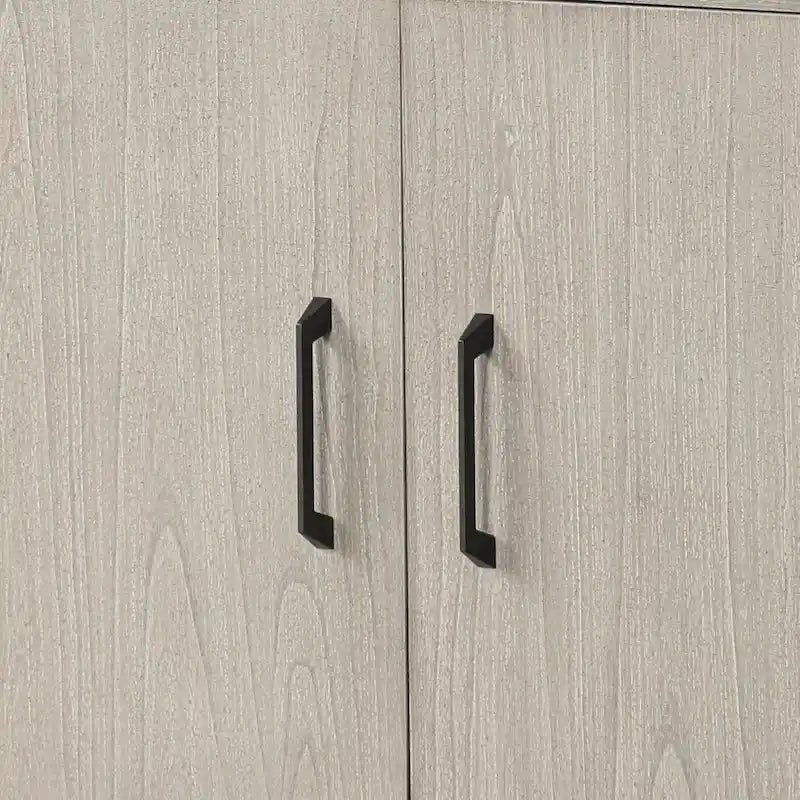 Furniture of America Yetaria Modern Farmhouse Natural 60-inch Solid Wood Buffet Sideboard