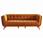 Confor Modern Chesterfield Velvet Living Room Couch