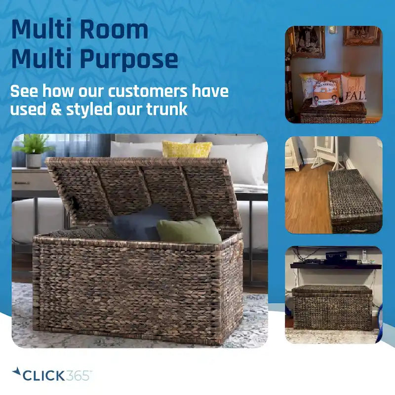 ClickDecor Modern Farmhouse Living Room Collection Set, Traditional Rustic Herringbone Accent