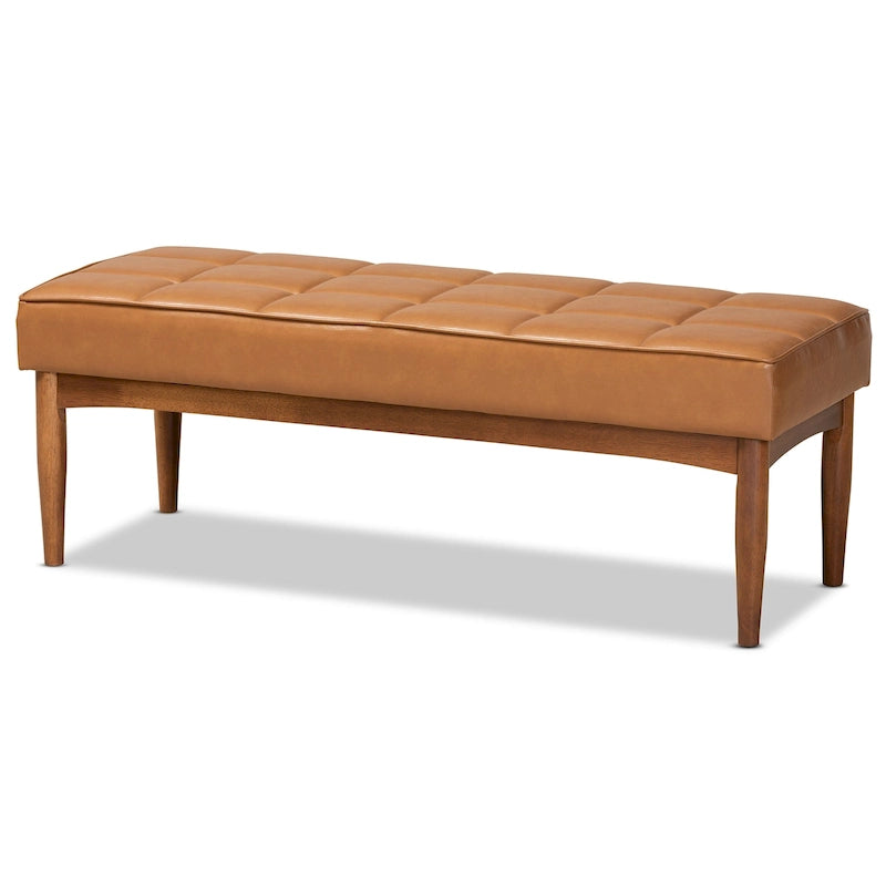 Sanford Mid-Century Modern Dining Bench