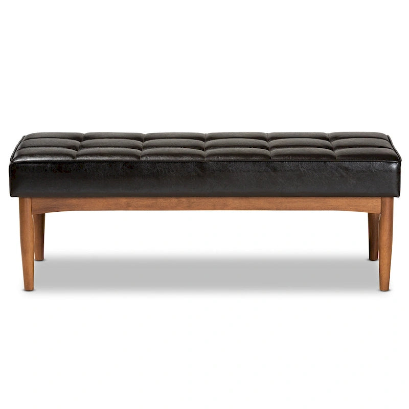 Sanford Mid-Century Modern Dining Bench