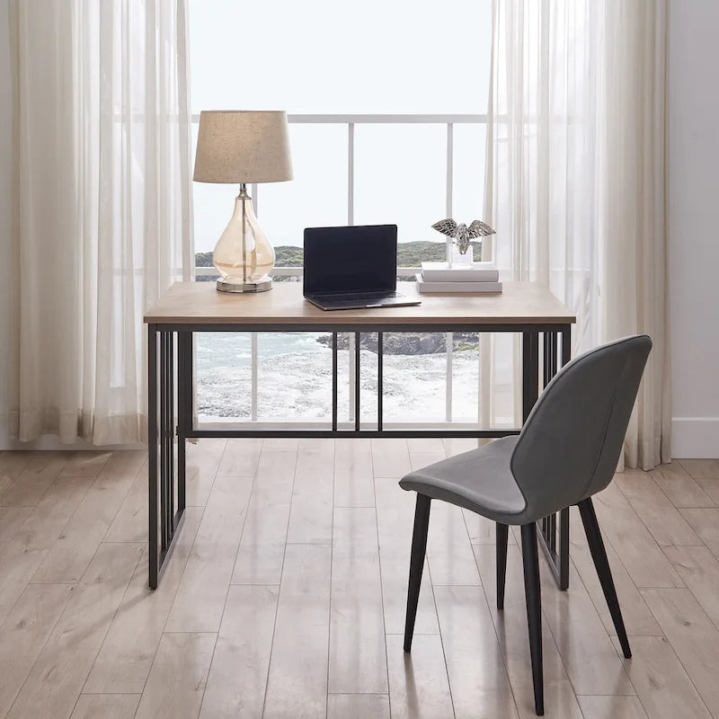 Collapsible Slatted Mission Writing Computer Desk