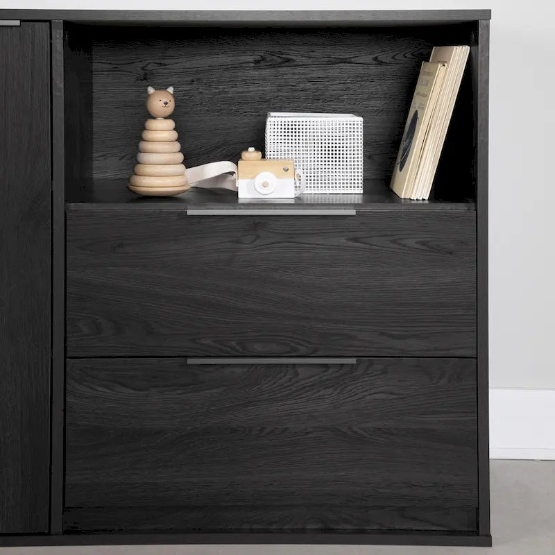 South Shore Hourra 2-Drawer Dresser with Door
