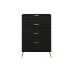CraftPorch Contemporary 4-Drawers Wooden Chest