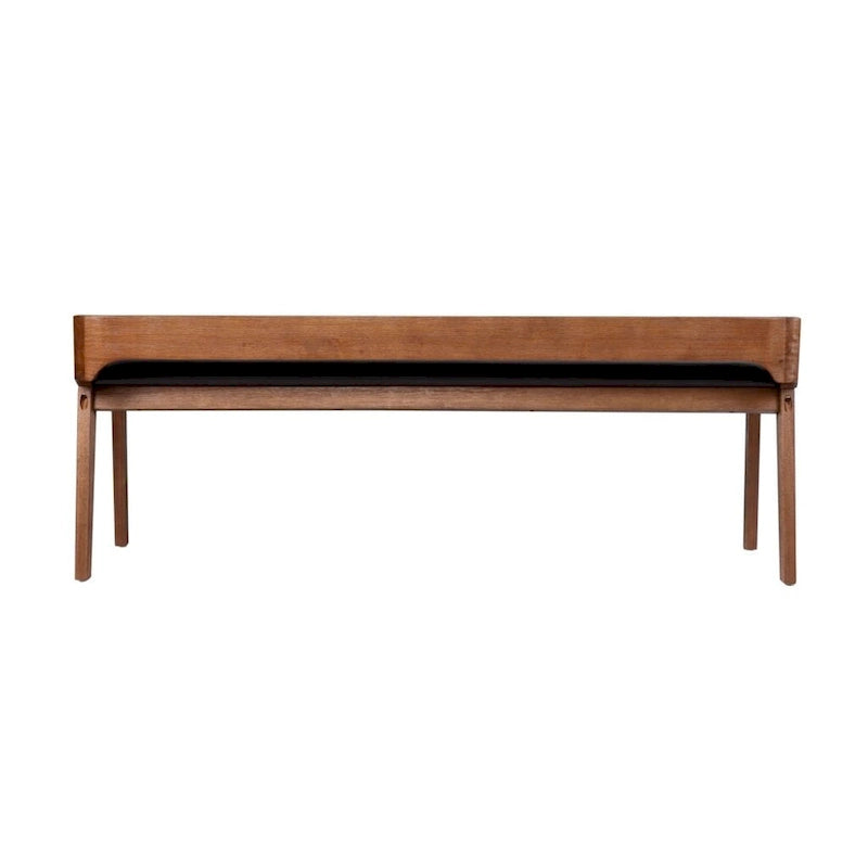 Rasmus Mid Century Wood Dining Bench