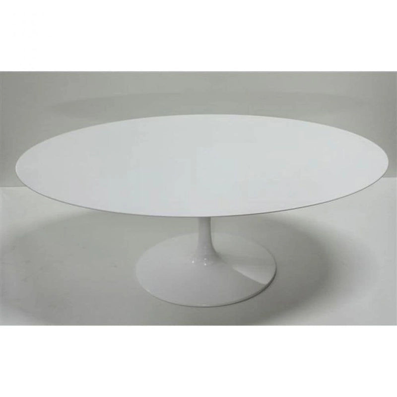 Kelty White Round Pedestal Dining Table