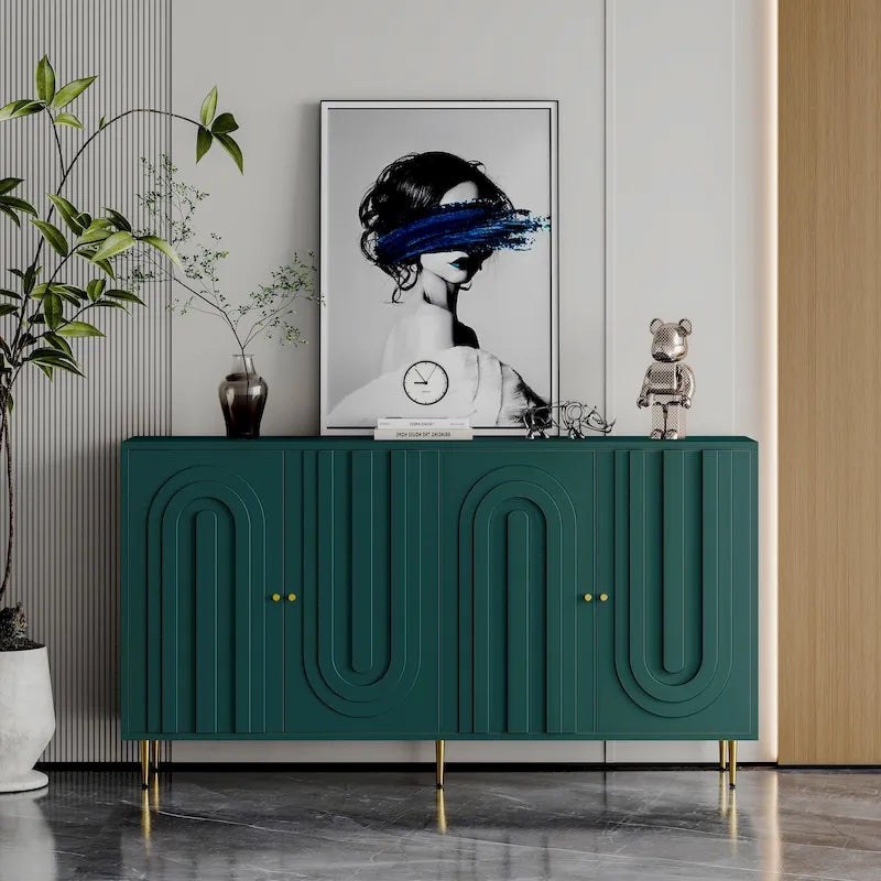 Modern Sideboard Buffet Server Cabinet Storage Cabinet