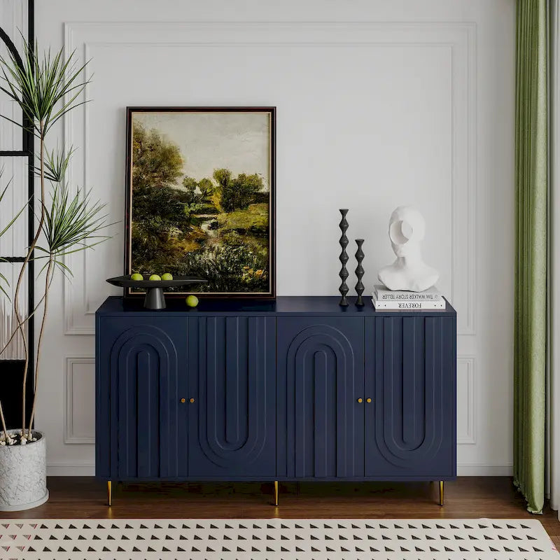 Modern Sideboard Buffet Server Cabinet Storage Cabinet