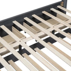 Upholstered Platform Bed with 2 Drawers and 1 Twin XL Trundle