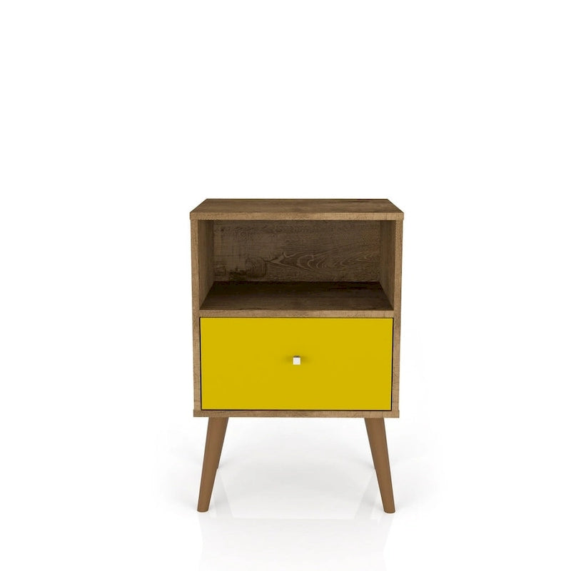 Liberty 1.0 Mid Century Modern 1 Drawer Nightstand