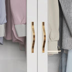 Multi-Unit Wardrobe Versatile Storage Solutions Armoires Cabinet White