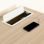 South Shore Helsy Computer Desk with Power Bar