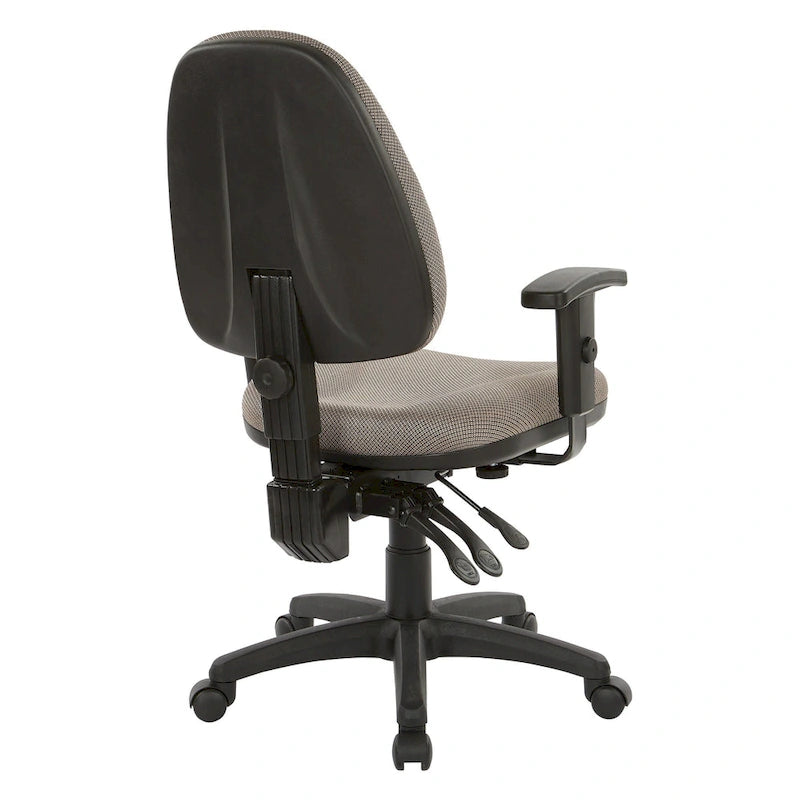 Dual Function Ergonomic Chair with Adjustable Back Height