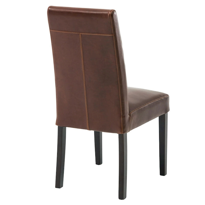 Hartford Leather Dining Chair,Set of 2