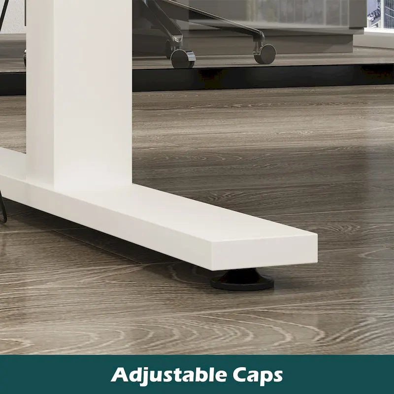 Height-Adjustable Workspace: Versatile Desk for Home Office and More