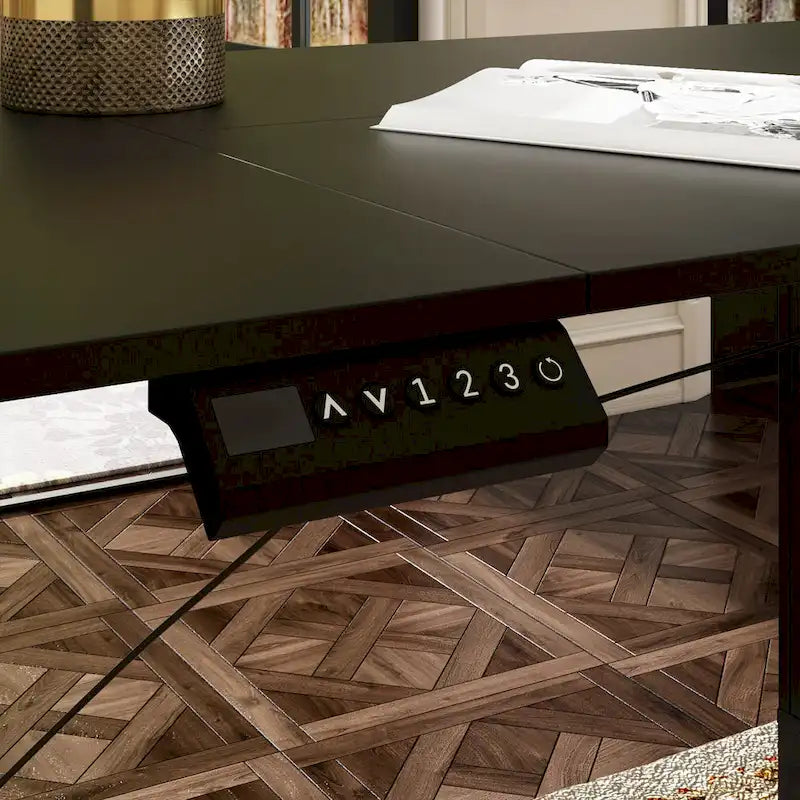 Height-Adjustable Workspace: Versatile Desk for Home Office and More