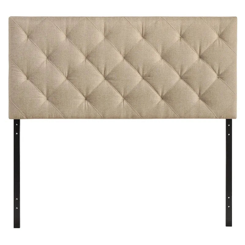 Theodore Queen Linen Tufted Headboard
