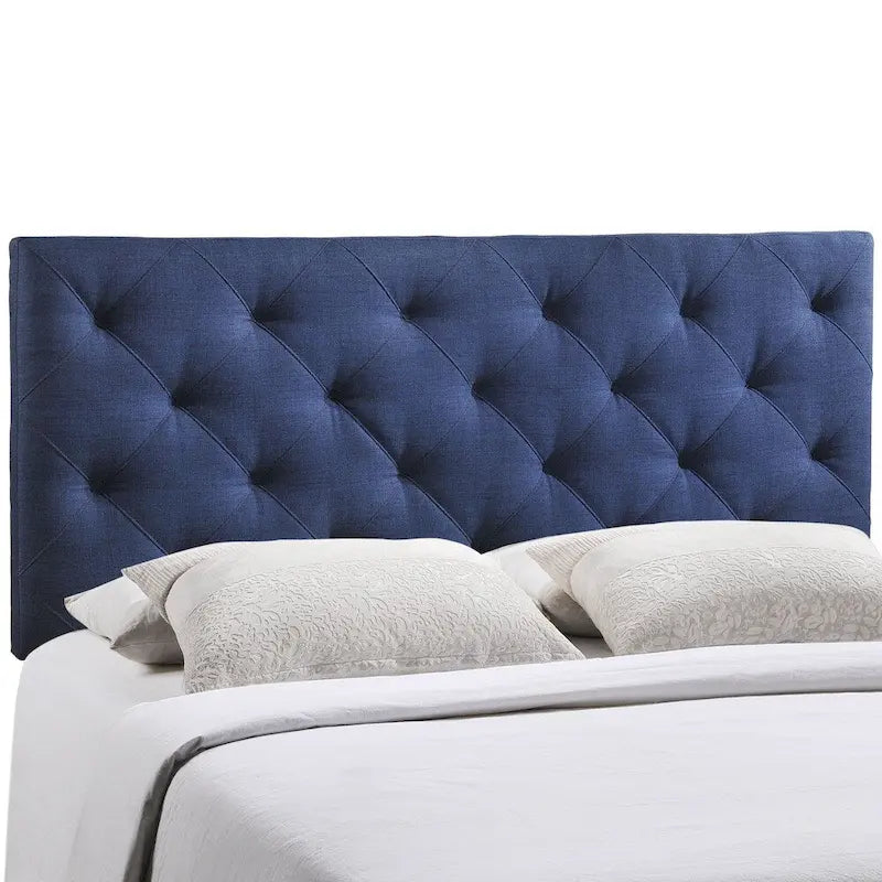 Theodore Queen Linen Tufted Headboard
