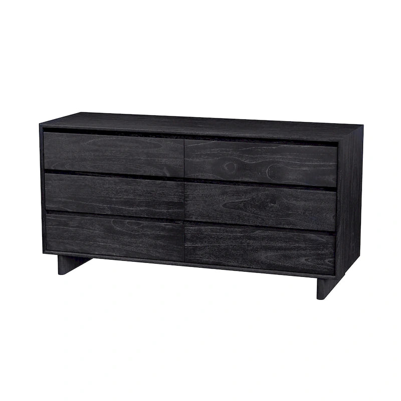 Halmstad Wood Panel 6 Drawer Dresser