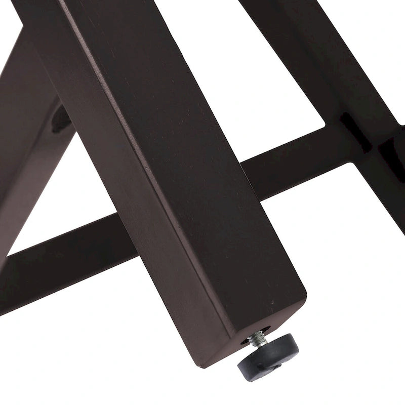 LUE BONA 26 in. Modern Faux Leather and Fabric Upholstered Swivel Bar Stool with Wood Frame for Island and Home Bar