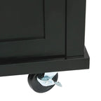 Kitchen Cart with Drop-Leaf Countertop
