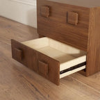 Mid Century Decorative Combinable multifunctional wooden cabinets, 1~4 Pieces