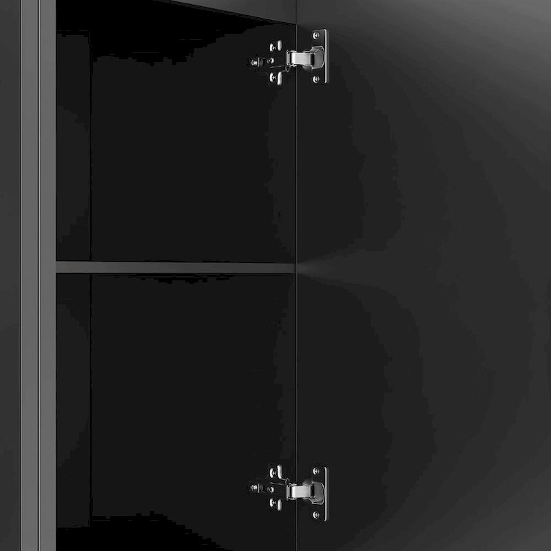 Modern Buffet Cabinet with Storage and Adjustable Shelves